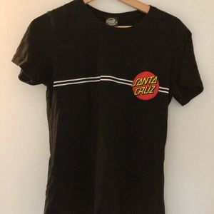 santa cruz skateboarding shirt